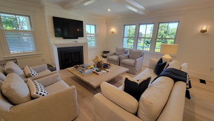 Chatham, Fox Point Cape Cod vacation rental - Living Room with Large TV