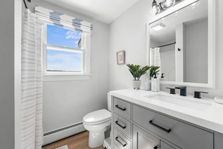 East Sandwich Cape Cod vacation rental - Bathroom 1: Full with shower: 1st floor