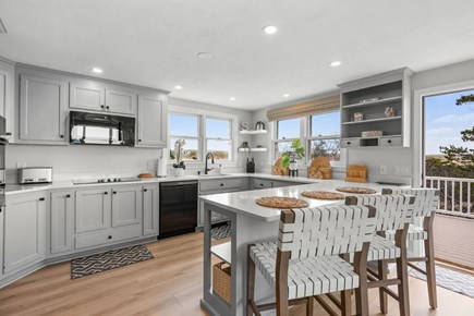 East Sandwich Cape Cod vacation rental - Fully equipped eat in kitchen with seating for 3