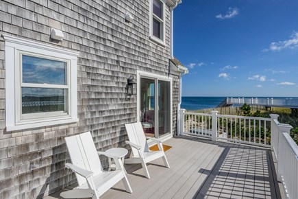 East Sandwich Cape Cod vacation rental - Outdoor seating area to enjoy the marsh views