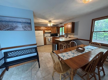 Dennisport Cape Cod vacation rental - Entryway,kitchen table and kitchen area