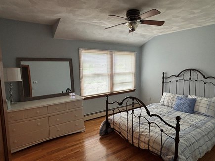 Dennisport Cape Cod vacation rental - Master bedroom: queen size bed, large closet & bathroom with tub