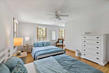 Brewster Cape Cod vacation rental - 3rd bedroom with a queen bed and a double bed