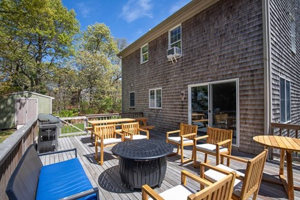 Brewster Cape Cod vacation rental - BBQ Grill and plenty of room on the spacious back deck