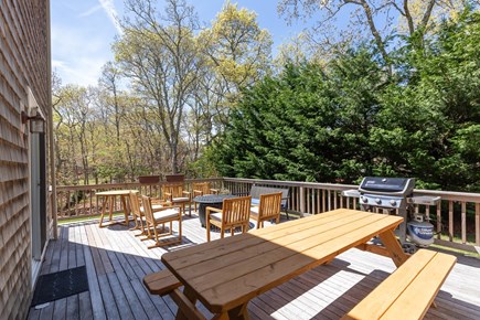 Brewster Cape Cod vacation rental - Soak up the sun on the beautiful back deck