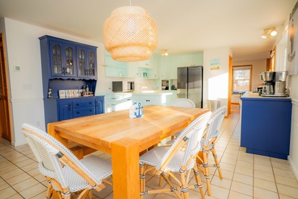 Dennisport Cape Cod vacation rental - Open floor kitchen and dining
