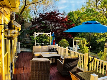 Provincetown Cape Cod vacation rental - Front deck