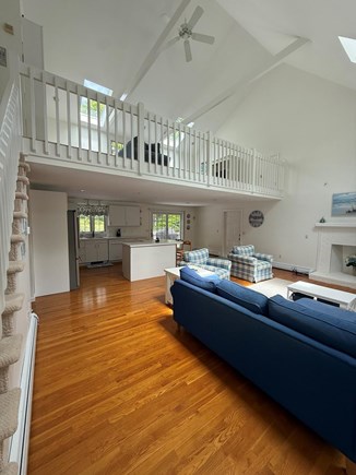Falmouth Cape Cod vacation rental - Living Room with Open Loft