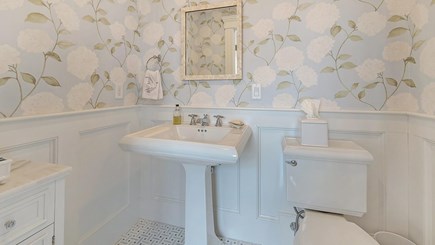 East Falmouth Cape Cod vacation rental - First floor half bathroom