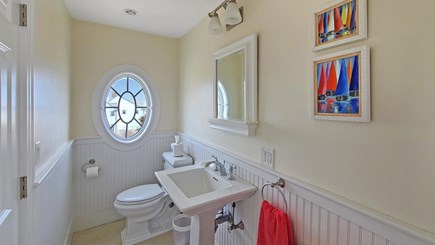 East Falmouth Cape Cod vacation rental - Third floor ensuite bathroom with shower