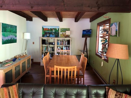 Truro Cape Cod vacation rental - Dining area
