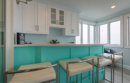 East Sandwich Cape Cod vacation rental - Bar in sunroom to enjoy the ocean views.
