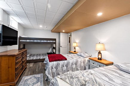 Orleans Cape Cod vacation rental - The final lower level bedroom is a great space for the kids