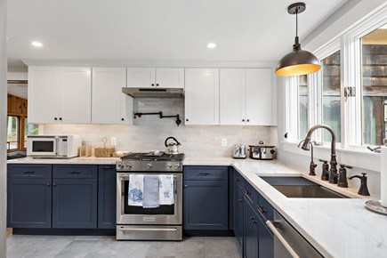 Orleans Cape Cod vacation rental - Bright and modern kitchen featuring stainless steel appliances