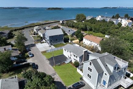 Hull MA vacation rental - Home is only a few houses to bay side.  A few blocks to surf side