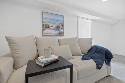 Hull MA vacation rental - Bonus living space, lower level. Smart tv. Opens to back yard