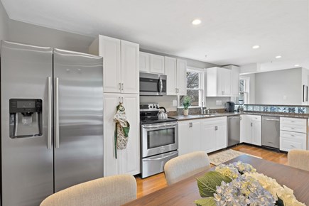 Hull MA vacation rental - A full kitchen awaits the chef of the house or order in!