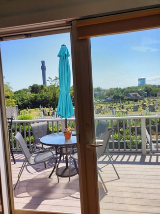 Provincetown Cape Cod vacation rental - Large  upper deck