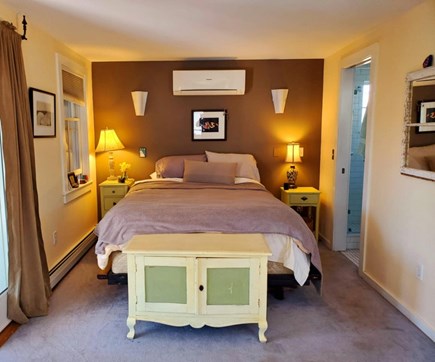 Provincetown Cape Cod vacation rental - Master bedroom ( which now has maple hardwood  floors)