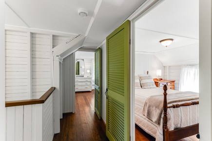 East Orleans Cape Cod vacation rental - Upstairs hallway leading to three bedrooms and full bath.