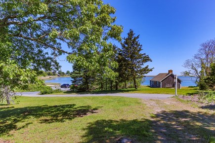 East Orleans Cape Cod vacation rental - View from driveway!  Snow Shore Landing/Nauset Harbor.