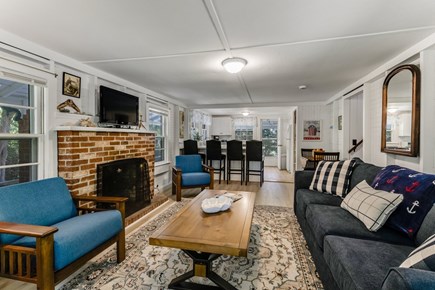 East Orleans Cape Cod vacation rental - Front entrance into livingroom.