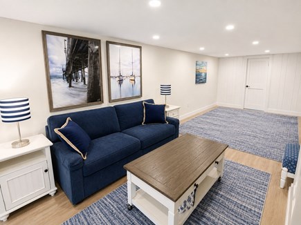 Popponesset Cape Cod vacation rental - Second living area w/ TV and desk  with monitor if you must work
