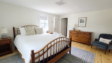 Truro Cape Cod vacation rental - Bedroom with queen bed and ensuite bathroom
