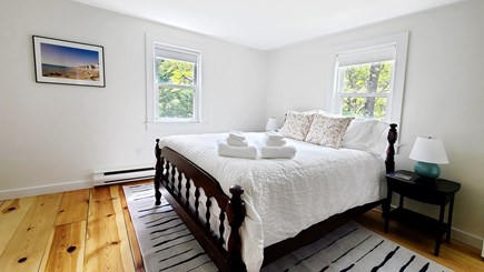 Truro Cape Cod vacation rental - Bedroom with full bed and access to bathroom