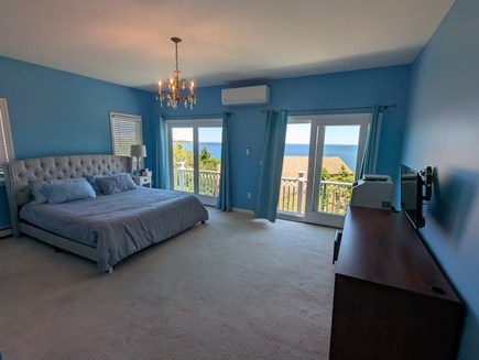 Plymouth, Cedarville Landing MA vacation rental - Master bedroom with dedicated workspace and en suite bath