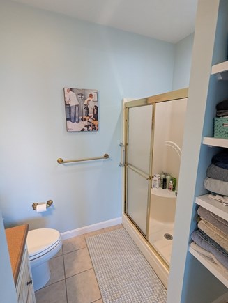 Plymouth, Cedarville Landing MA vacation rental - Master bath