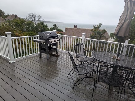 Plymouth, Cedarville Landing MA vacation rental - Ocean views while you dine outdoors
