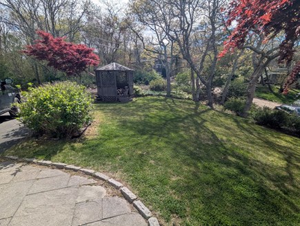 Plymouth, Cedarville Landing MA vacation rental - Front yard and gazebo