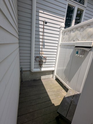 Plymouth, Cedarville Landing MA vacation rental - Outdoor shower with unlimited hot water
