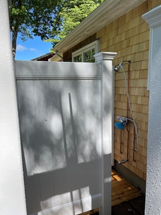 East Falmouth Cape Cod vacation rental - Outside shower, so handy