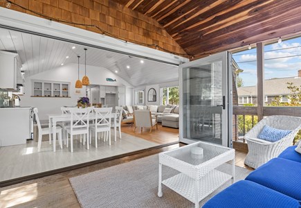 Dennisport Cape Cod vacation rental - Slider fully opened