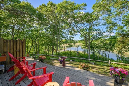 Hyannis Port Cape Cod vacation rental - View from A Blissful Cottage Deck.