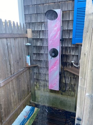 Dennis Cape Cod vacation rental - Outside shower