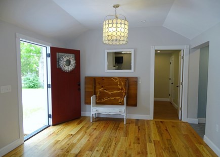 Pocasset, Monument Beach Cape Cod vacation rental - Front hall entrance, hardwood floors throughout