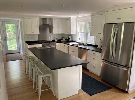 Falmouth, Sippewissett Cottage Cape Cod vacation rental - Kitchen with breakfast island