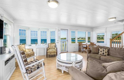 New Silver Beach No. Falmouth Cape Cod vacation rental - Living area