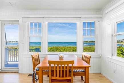 New Silver Beach No. Falmouth Cape Cod vacation rental - Game table in living room
