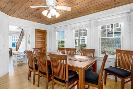 New Silver Beach No. Falmouth Cape Cod vacation rental - Dining area