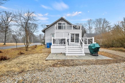 East Falmouth Cape Cod vacation rental - Back deck