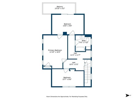 East Falmouth Cape Cod vacation rental - 2nd floor