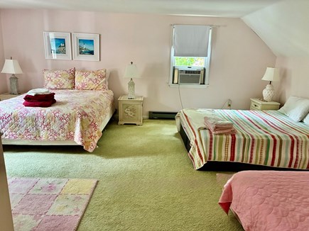 Wellfleet Cape Cod vacation rental - Large upstairs bedroom, 2 Queens and a twin - Main house