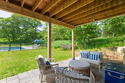 Barnstable, CCP 102 Cape Cod vacation rental - Patio off of basement