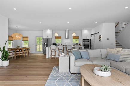 Barnstable, CCP 102 Cape Cod vacation rental - Living, kitchen, dining area