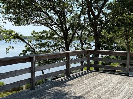 West Yarmouth Cape Cod vacation rental - Deck overlooking water