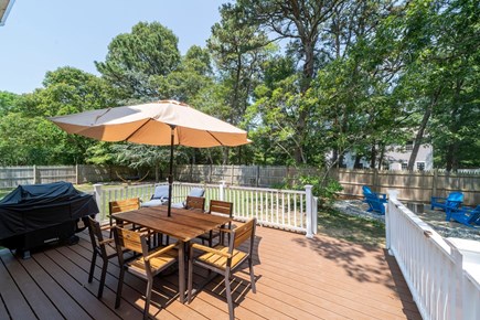 Yarmouth Cape Cod vacation rental - Sunny patio perfect for morning coffee or evening cocktails